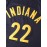 1pc Indiana #22 Men'S Polyester Basketball Jersey - Embroidered Sports Tank Top, Loose Fit, Round Neck, Breathable Mesh for All Seasons, Casual & Party Wear, Outdoor & Street Style