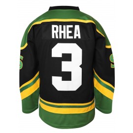 Men's #3 Embroidered Ice Hockey Jersey - Retro V-Neck, Long Sleeve, Polyester Blend, Machine Washable - Perfect for Sports & Casual Wear, Outdoor Activities, Parties, and Holidays