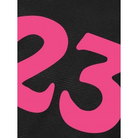 Men'S # 23 Black Baseball Shirt 100% V-neck Sweatshirt Loose Fit Button Closed Casual And Sportswear Multi Functional Running Training Hiking Cycling Fishing Ideal Size S-3XL