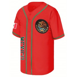 Stitched Baseball Jersey Polyester Men'S Retro Baseball Shirt Button Short Sleeved Baseball Top S-3XL Hip Hop Clothess