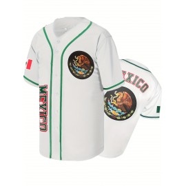 Stitched Baseball Jersey Polyester Men'S Retro Baseball Shirt Button Short Sleeved Baseball Top S-3XL Hip Hop Clothess