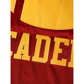 Men's #14 Wine Red Embroidered Baseball Jersey - Breathable Polyester, V-Neck Short Sleeve Shirt with Stitched Letter & Number Design for Training, Competition, and Casual Wear