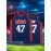 [Outdoor Adventures] Men's #47 USA Basketball Jersey - Patriotic Blue & Red, Breathable Polyester Mesh, Sleeveless Sports Top with 