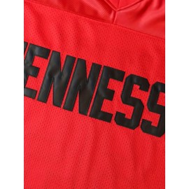 95 size rugby shirt sportswear baseball shirt men's jersey V-neck short sleeved uniform American football shirt, suitable for party training and matches