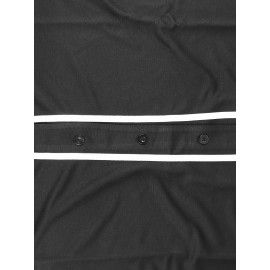 3# baseball jersey button up shirt men's jersey embroidered men's soccer jersey retro short sleeved V-neck casual sportswear loose game and party